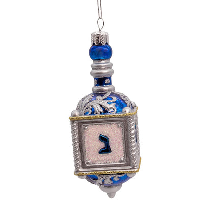 Adorno de dreidel de cristal de Noble Gems