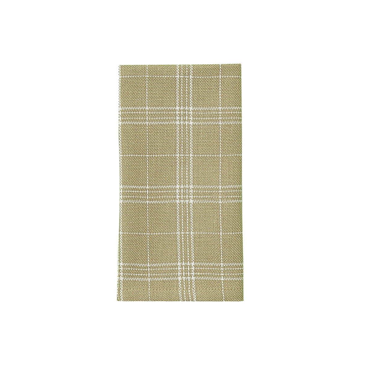 Servilleta a cuadros Fieldstone - Crema
