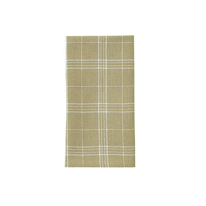 Servilleta a cuadros Fieldstone - Crema