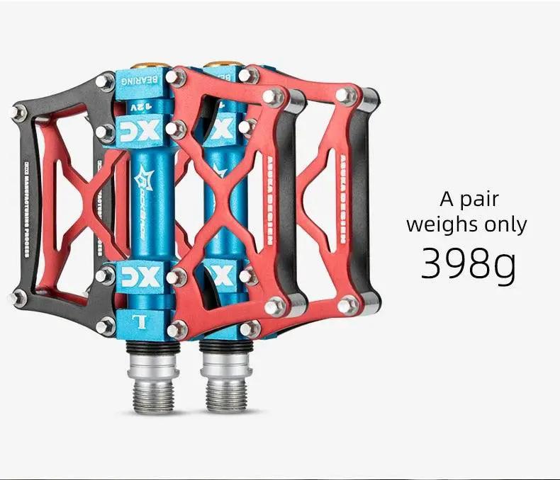 Aluminum Road Bike Pedals Anti Slip Flat Pedals