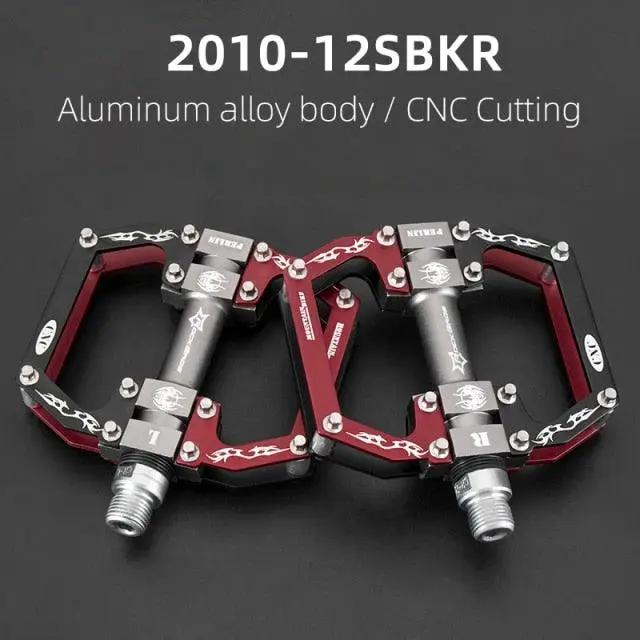 Aluminum Road Bike Pedals Anti Slip Flat Pedals