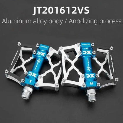 Aluminum Road Bike Pedals Anti Slip Flat Pedals