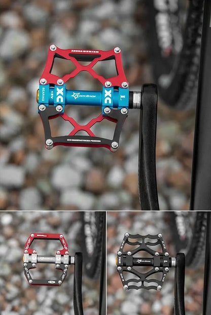 Aluminum Road Bike Pedals Anti Slip Flat Pedals