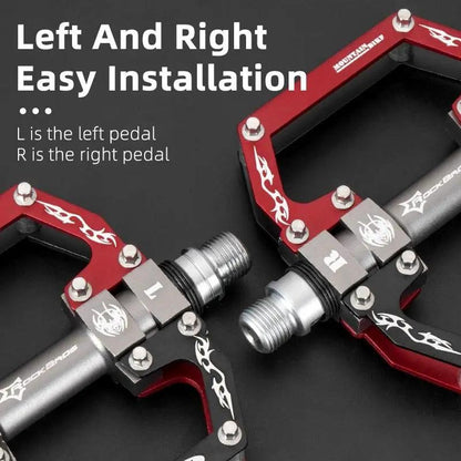 Aluminum Road Bike Pedals Anti Slip Flat Pedals