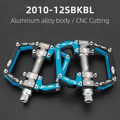 Aluminum Road Bike Pedals Anti Slip Flat Pedals