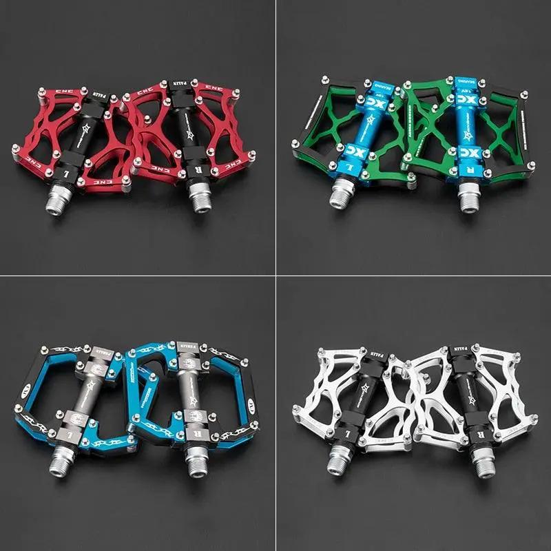 Aluminum Road Bike Pedals Anti Slip Flat Pedals