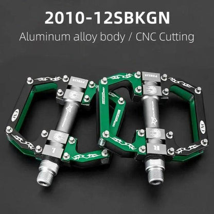 Aluminum Road Bike Pedals Anti Slip Flat Pedals