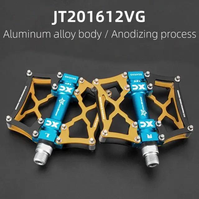 Aluminum Road Bike Pedals Anti Slip Flat Pedals