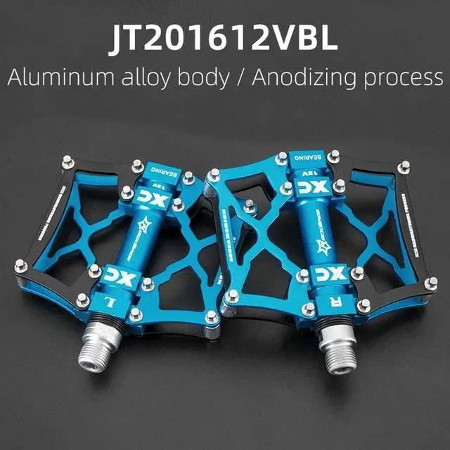 Aluminum Road Bike Pedals Anti Slip Flat Pedals