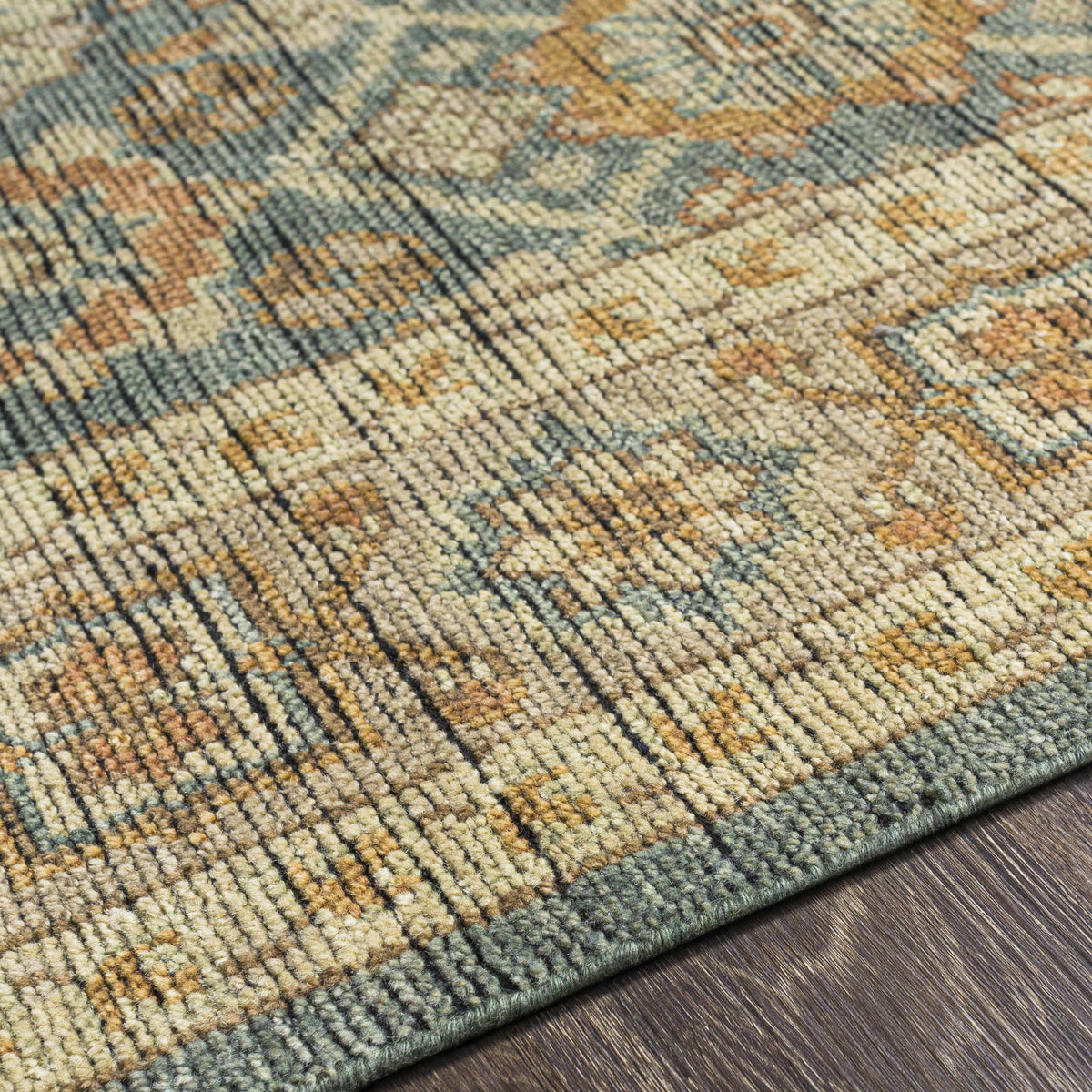 Rockton area rug by Boutique Rugs, multicolor earthy woven pattern on Tampa Home & Garden Store