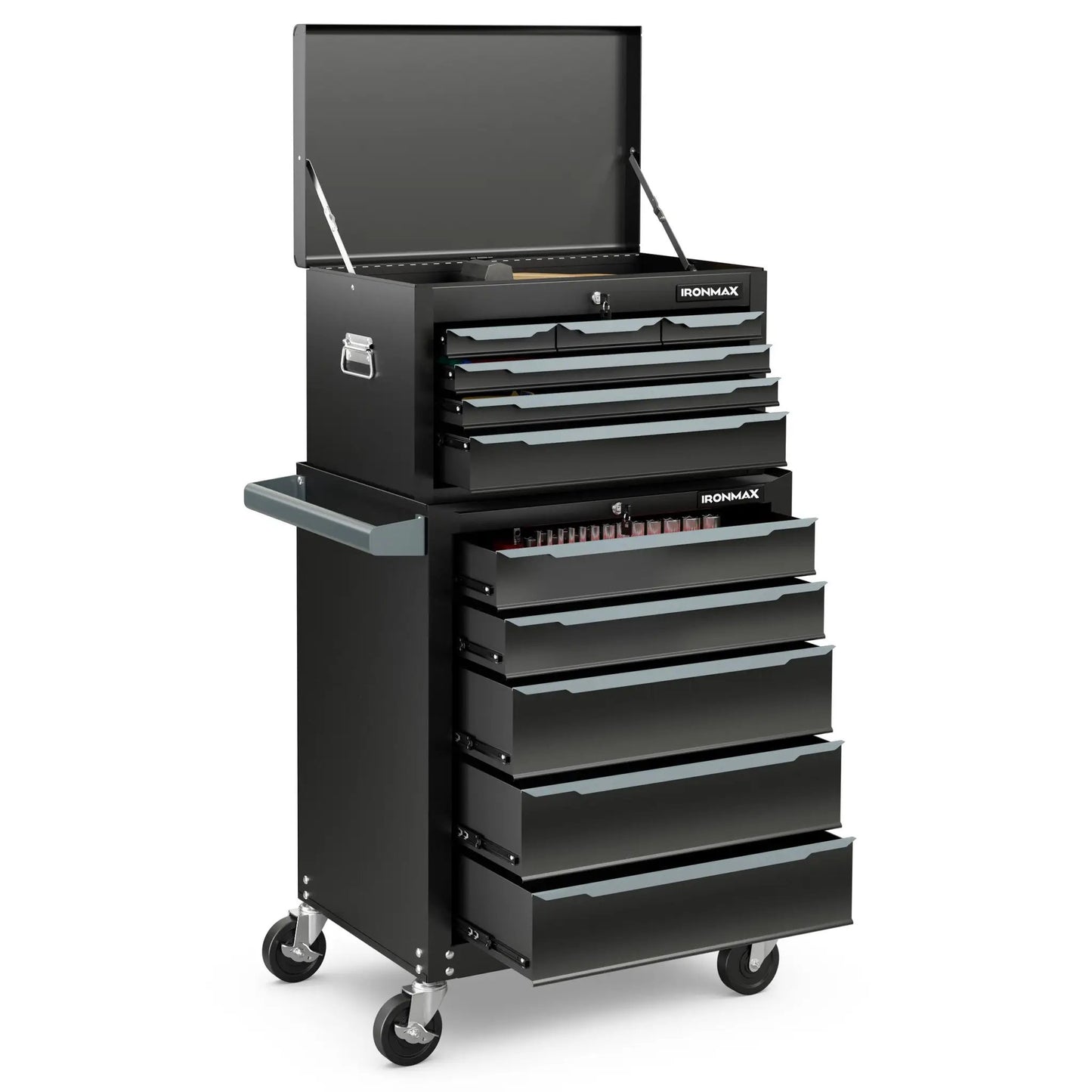 Rolling Steel Tool Chest with 11 Drawers