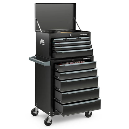 Rolling Steel Tool Chest with 11 Drawers