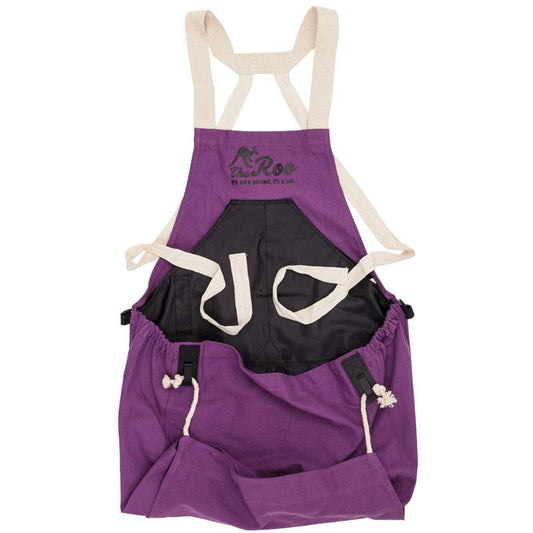 Roo Gardening Apron - Purple