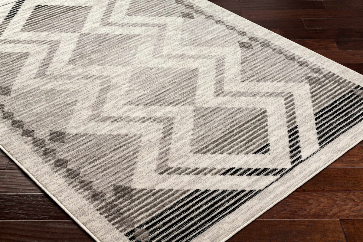 Rory Area Rug, beige gray abstract pattern, Boutique Rugs clearance on Tampa Home & Garden Store