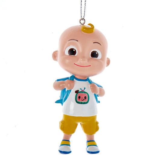 Adorno de Cocomelon JJ con camisa blanca