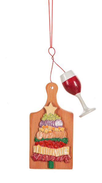 Rectangular Charcuterie Board Ornament - Tampa Home & Garden Store