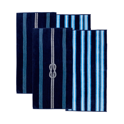 Velour Cotton Beach Towels and Maui Two Pack
