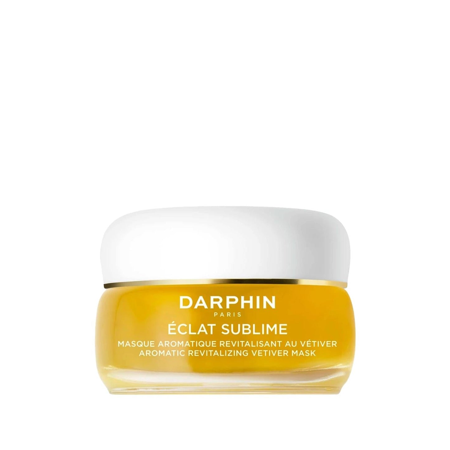 Darphin Éclat Sublime Aromatic Vetiver Mask in yellow jar with white lid 1.69 oz Darphin Paris on Tampa Home & Garden Store