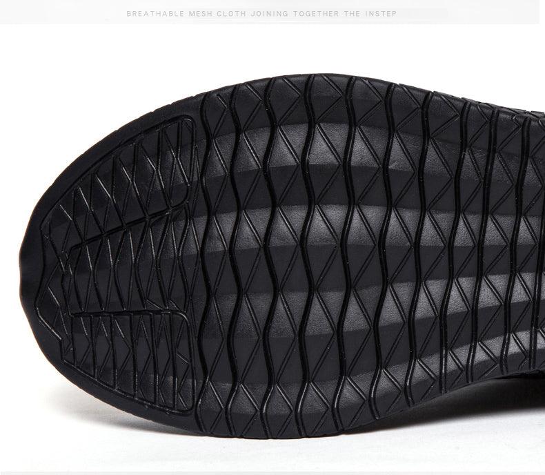 Stevvex athletic shoes outsole in black rubber with diamond lattice tread on Tampa Home & Garden Store