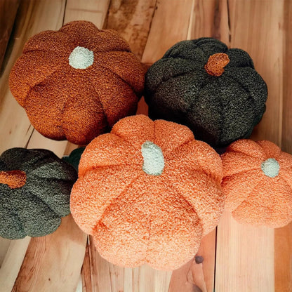 Blair Pumpkin II Plush Pillow for Cozy Decor