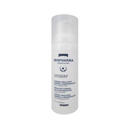 Isispharma Vitiskin regulating hydrogel body cream bottle with white pump, 50ml on Tampa Home & Garden Store