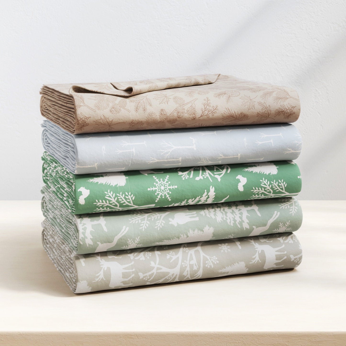 the Elevated Lodge Turkish Cotton Flannel Set