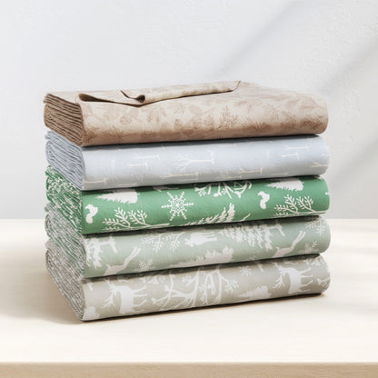 the Elevated Lodge Turkish Cotton Flannel Set