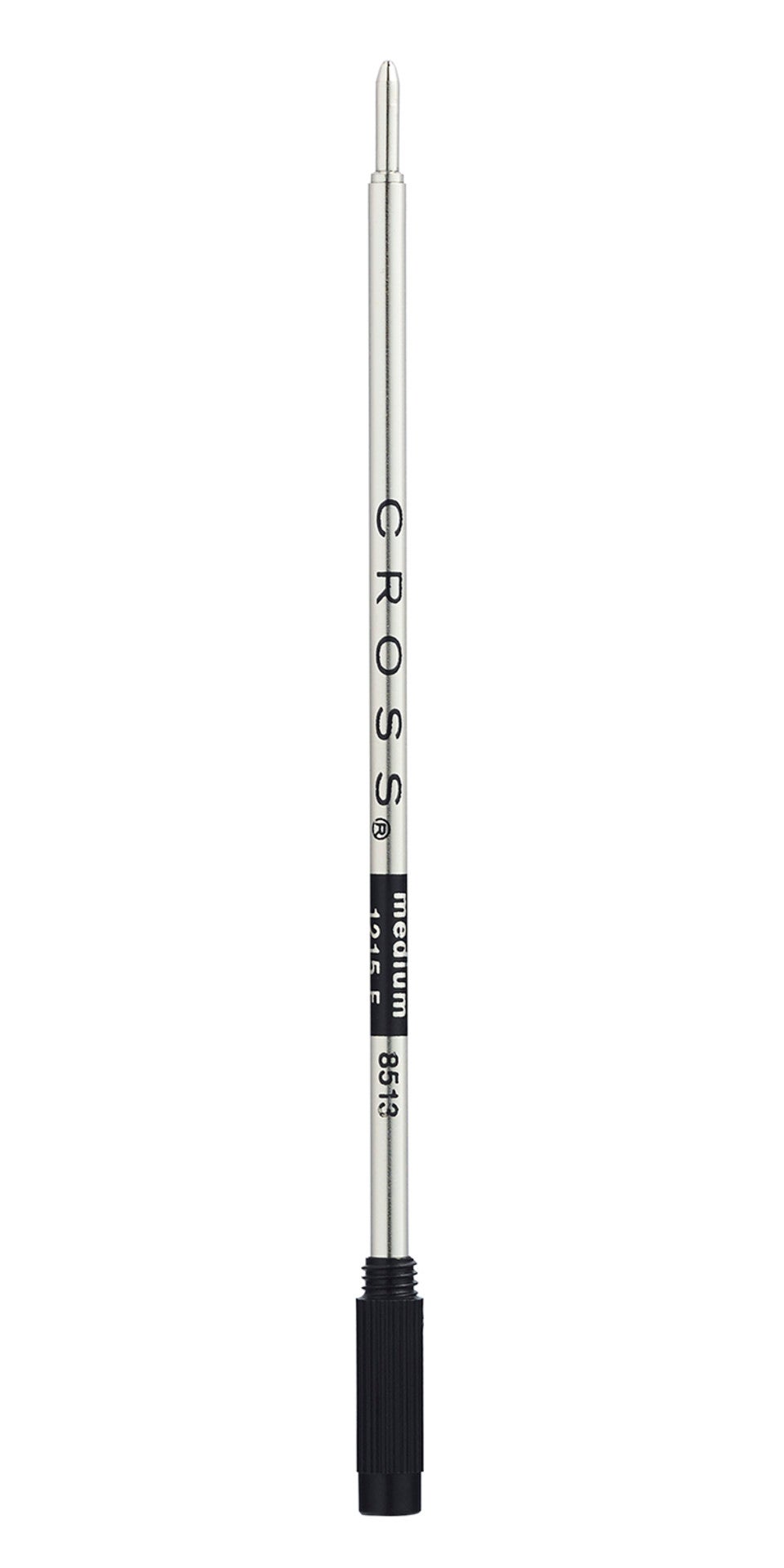 Cross ballpoint pen refill, black ink, medium point, silver metal body, single pack on Tampa Home & Garden Store
