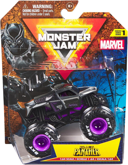 Monster Jam - 1:64 Scale Die Cast - Marvel Black Panther