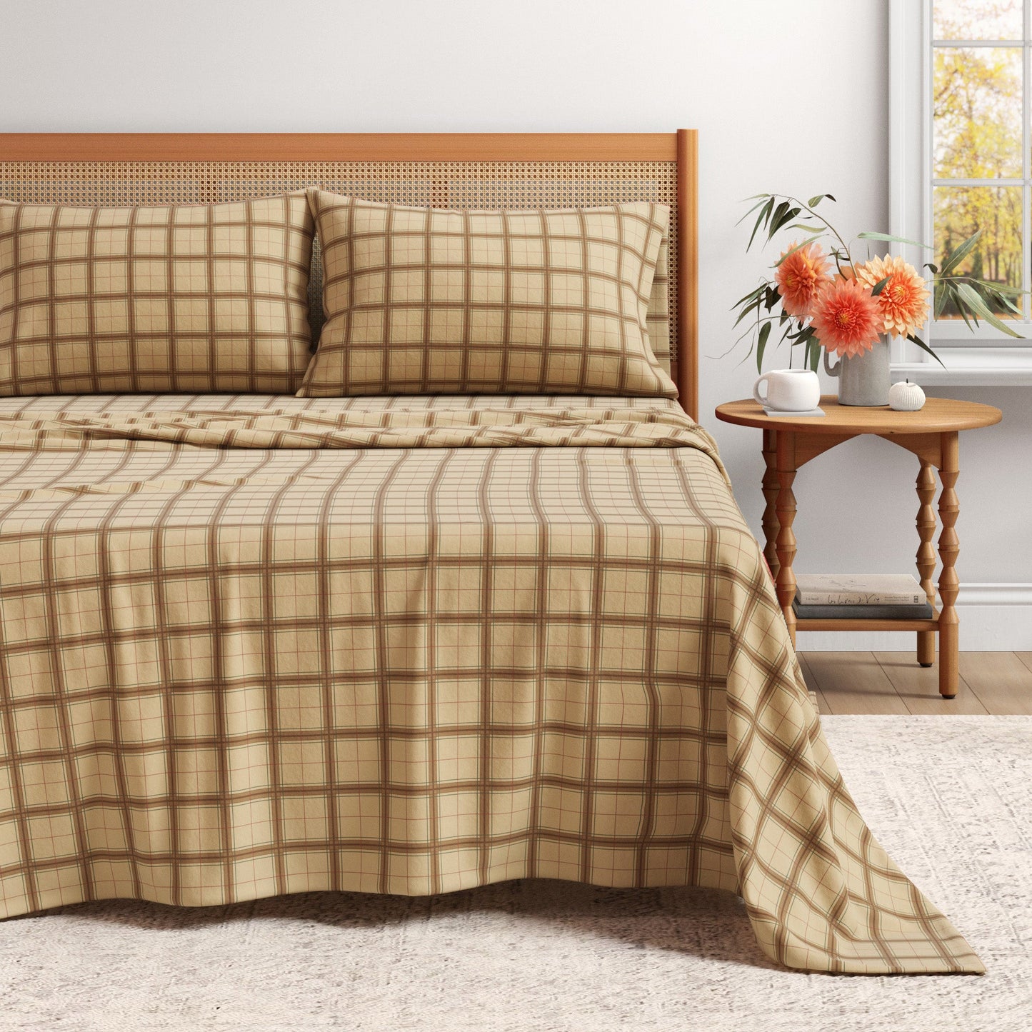 Turkish Cotton Flannel Sheet Set and Stripes