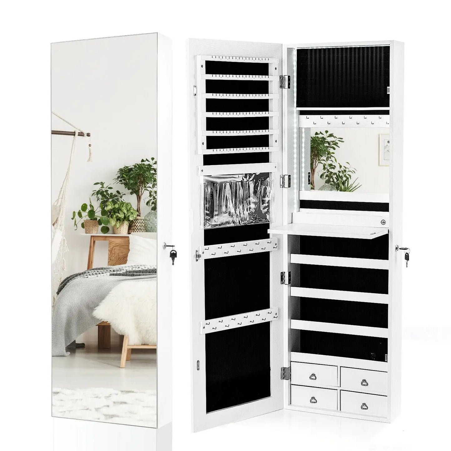Multipurpose Storage Cabinet With 4 Drawers