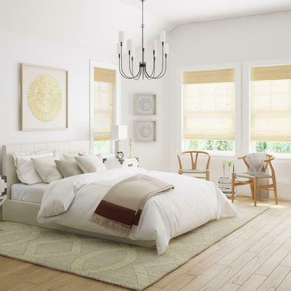Monroe 9 Light Bronze Chandelier For Home