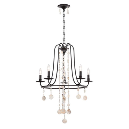Matira 5 Light Oil Rubbed Bronze Chandelier
