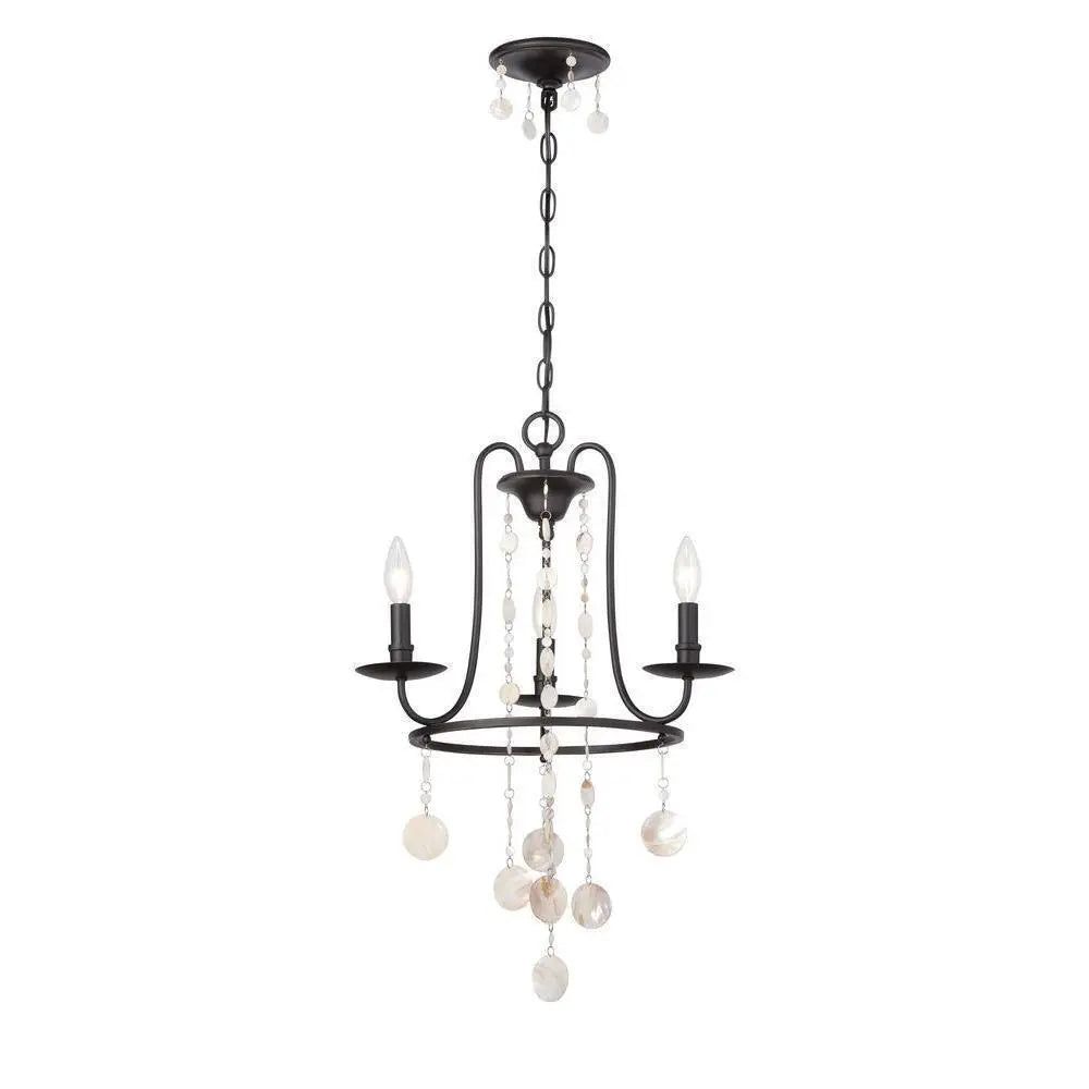 Matira 3 Light Oil Rubbed Bronze Chandelier