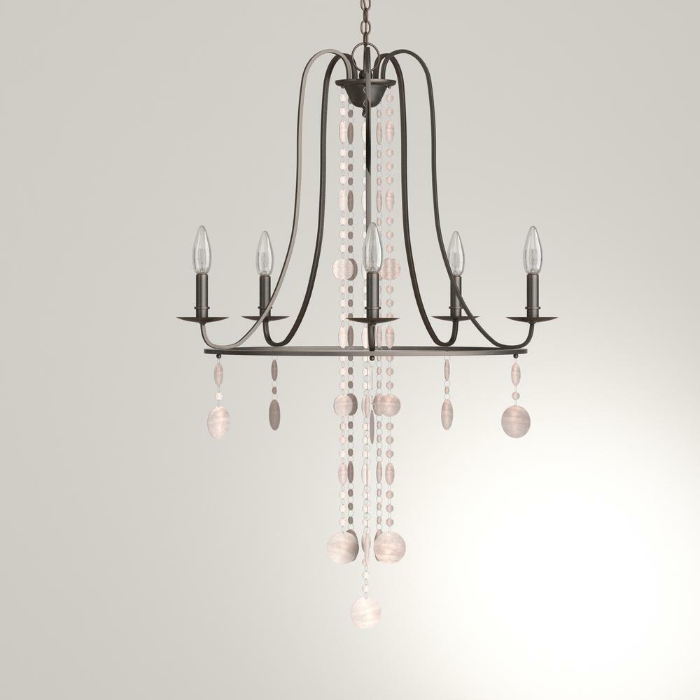 Matira 5 Light Oil Rubbed Bronze Chandelier