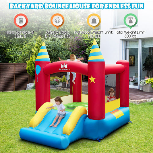 Kids Inflatable Bounce Castle Excluded Blower - Tampa Home & Garden Store
