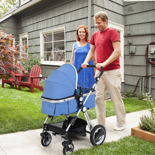 Folding Aluminum Baby Stroller Baby Jogger with Diaper Bag - Tampa Home & Garden Store