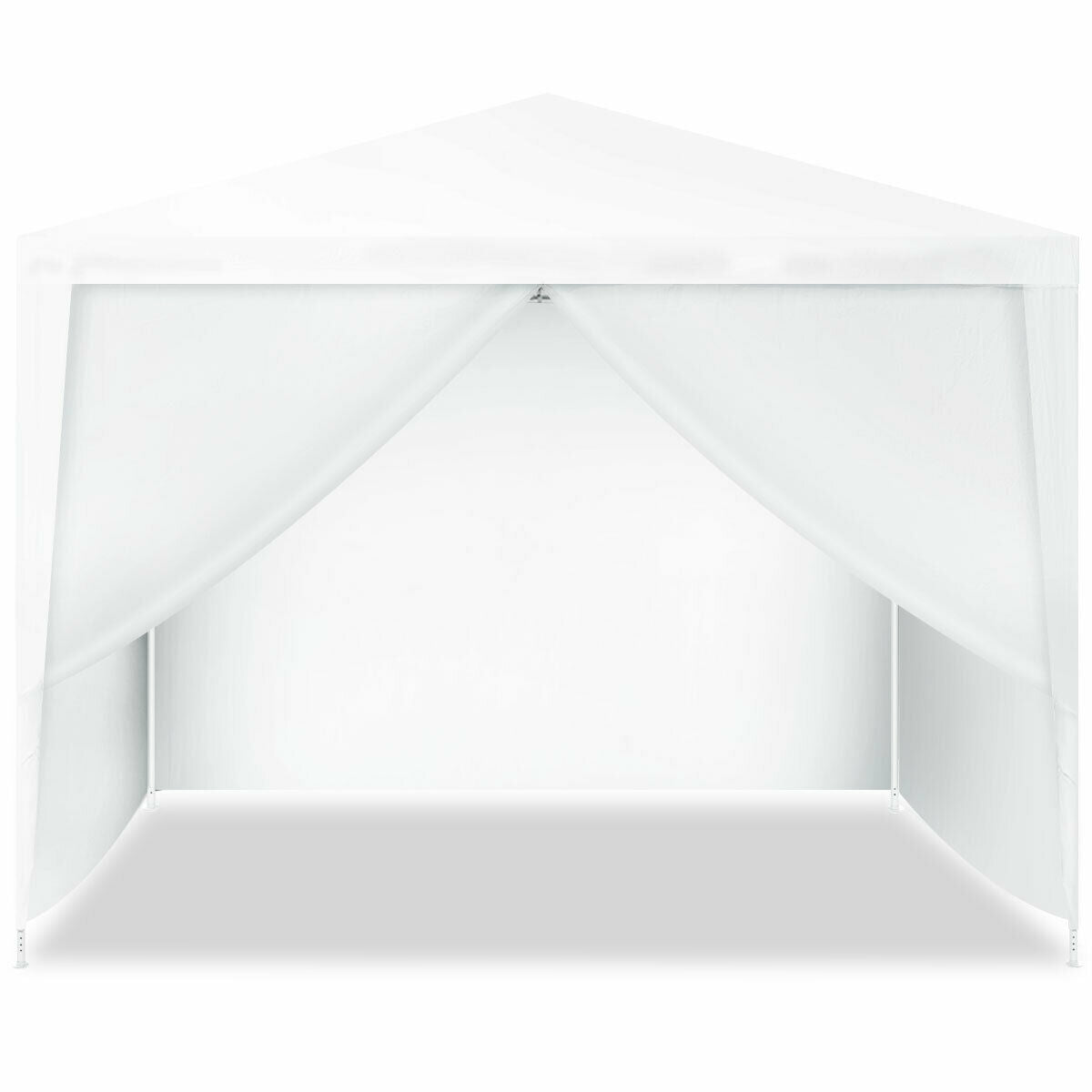 GemGear 10x10 ft outdoor canopy tent with four removable sidewalls, white on Tampa Home & Garden Store