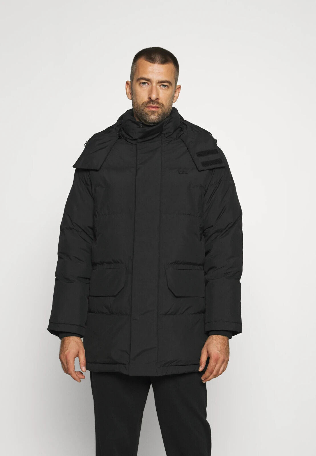 the Long Water Repellent Men Detachable Puffer