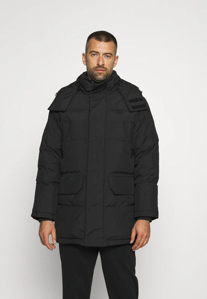 the Long Water Repellent Men Detachable Puffer