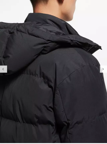 the Long Water Repellent Men Detachable Puffer