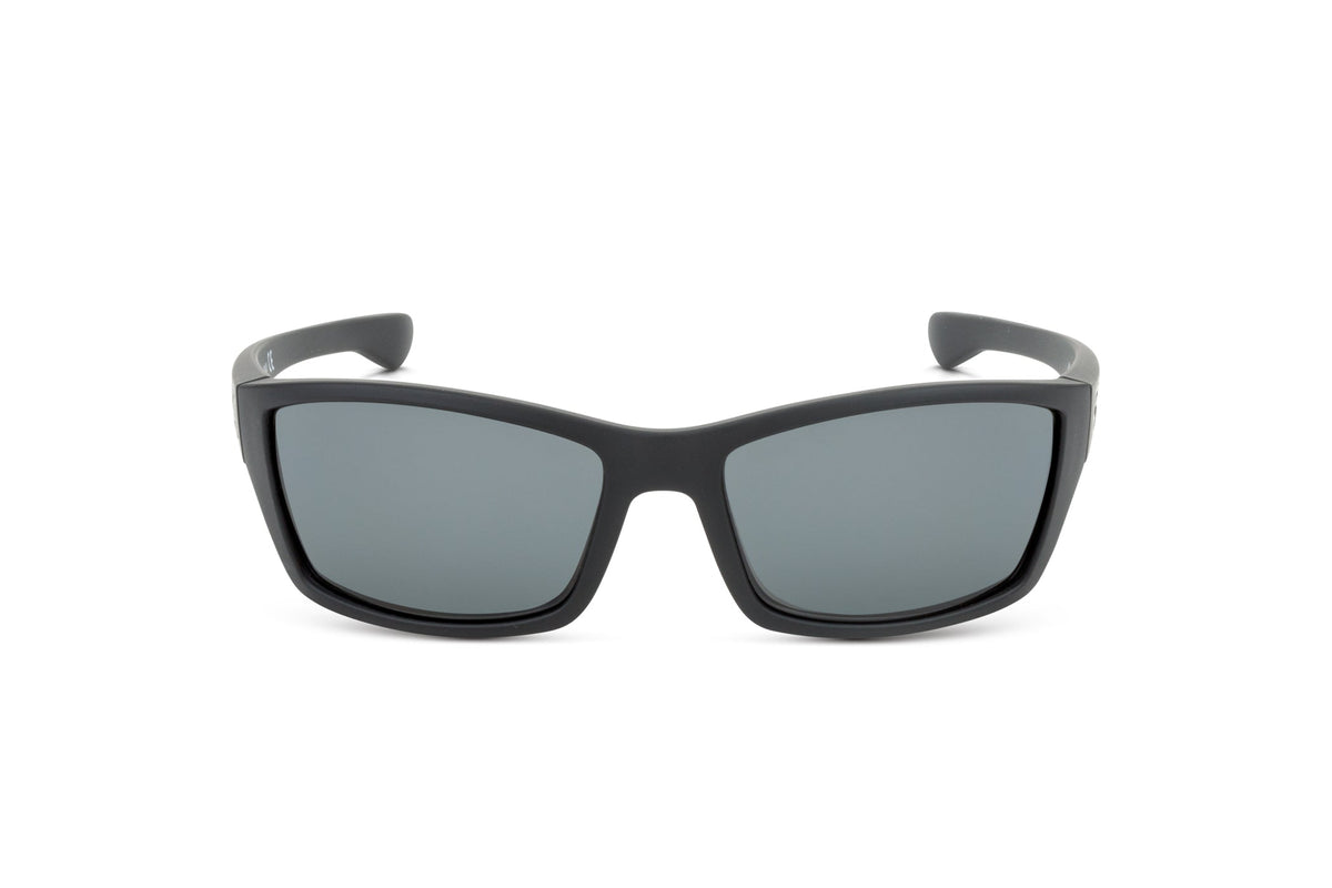 Scout sunglasses by Skeleton Optics in black frame with gray lenses on Tampa Home & Garden Store