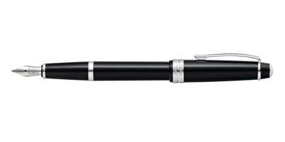 Bailey Light polished black resin fountain pen with extra-fine nib by A.T. Cross on Tampa Home & Garden Store