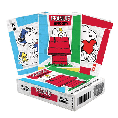 Peanuts Snoopy Playing Cards deck with illustrated panels by Country Christmas Loft on Tampa Home & Garden Store