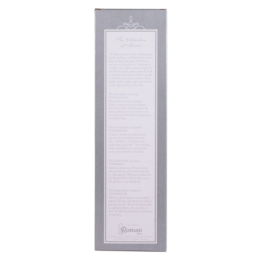 Slim Advent Candle 4 Piece Set - Tampa Home & Garden Store