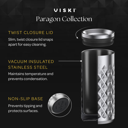 Paragon Steel Highball Tumbler in Satin Green