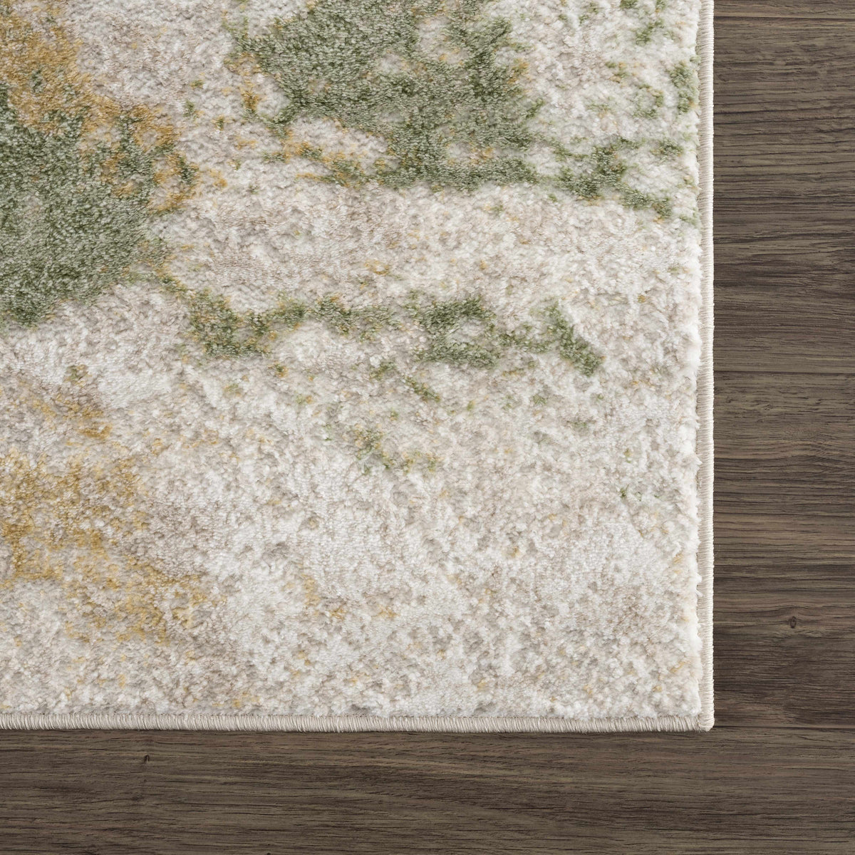 Lively Marble Green Area Rug, plush high-pile green cream marble motif by Boutique Rugs on Tampa Home & Garden Store