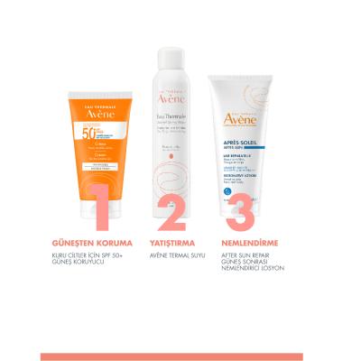 Sunscreen cream: Avène SPF50+ water-resistant, Avène Thermal Water spray, after-sun lotion on Tampa Home & Garden Store