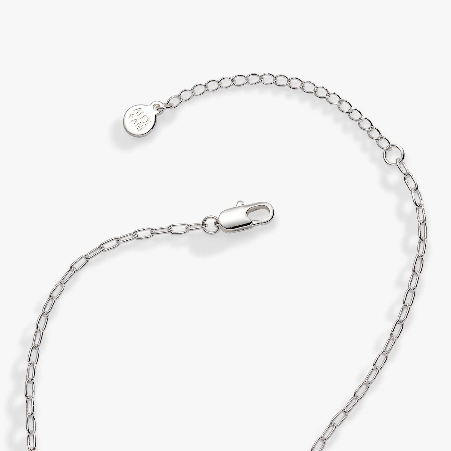 Divine Guides St. Christopher Pendant Necklace by ALEX AND ANI; silver chain with disc pendant on Tampa Home & Garden Store