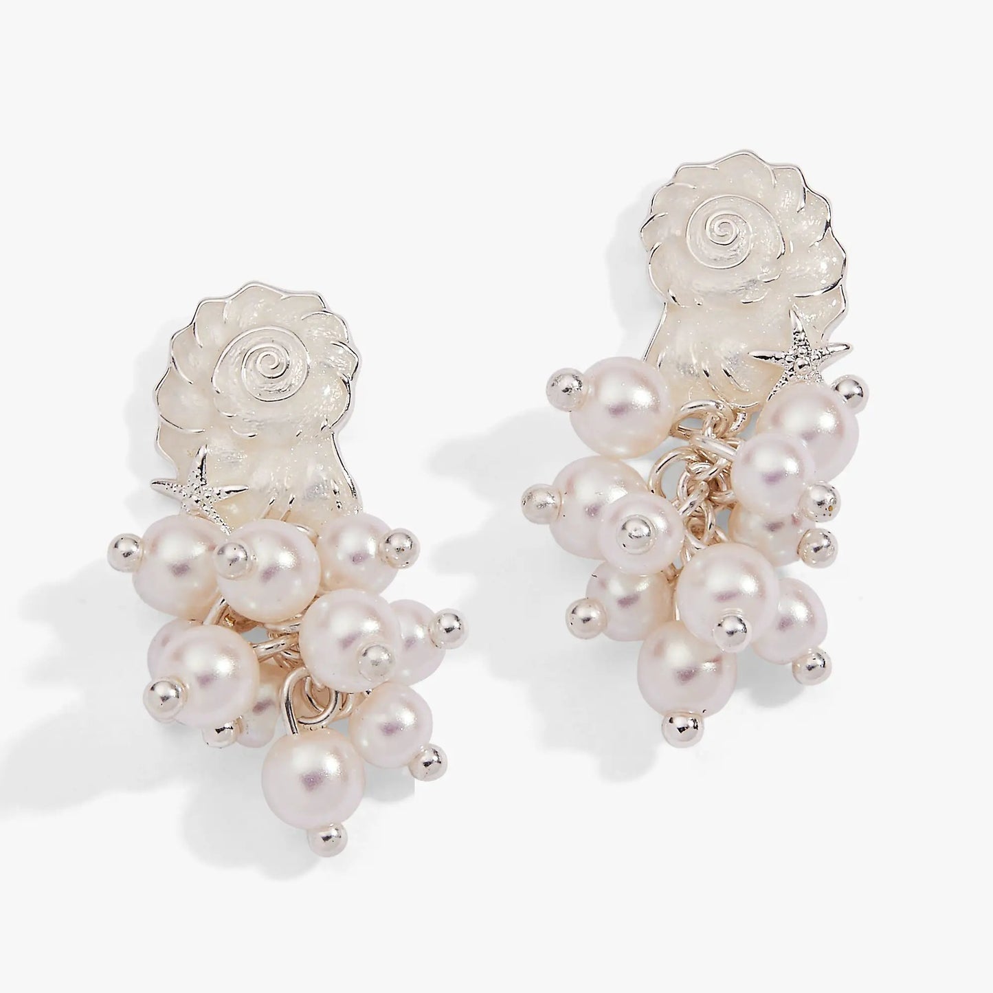 Salt and Sea Pearl Statement Coastal Earrings